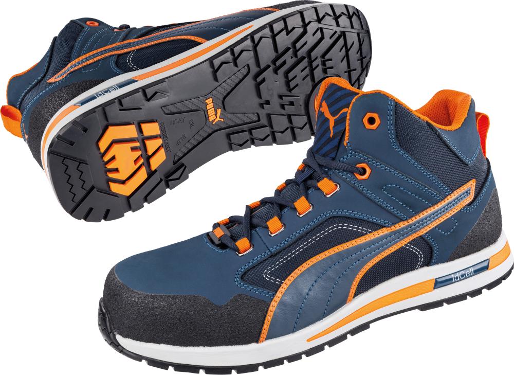 Puma Sicherheitsschnürstiefel Crosstwist Mid 633140, S3 SRC HRO