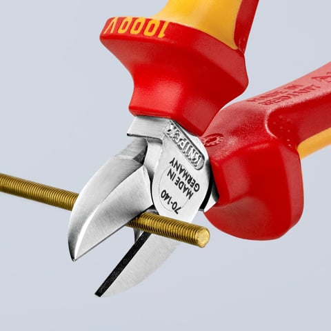 Knipex Seitenschneider 70 06 140 VDE isoliert 140 mm