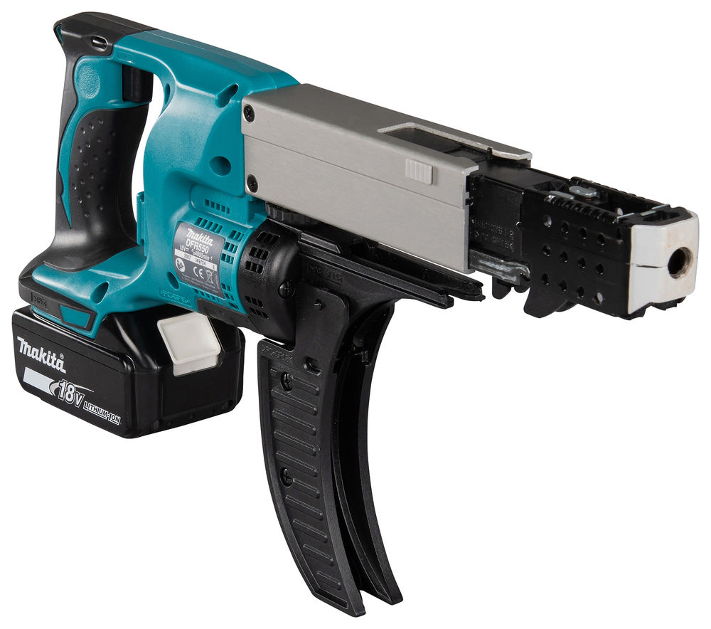 Makita Akku-Magazinschrauber DFR550RTJ 18V 5,0Ah LXT mit MAKPAC