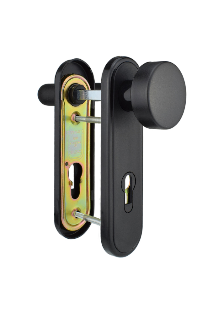 Produktbild BEVER Wechselgarnitur 81 P,KS eck,PZ72/9,TS 40-57,schwarz