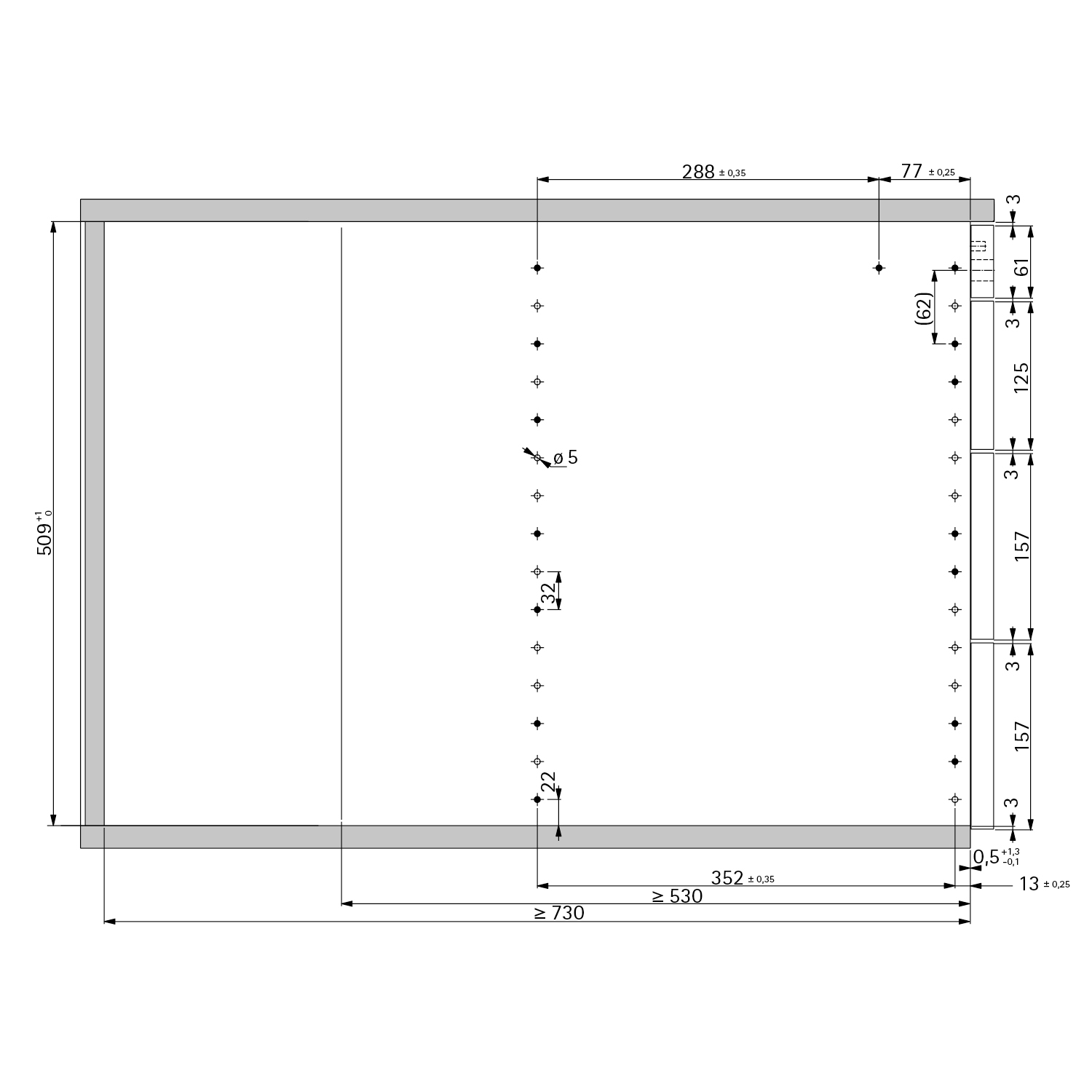 Maßzeichnung 1 Maßzeichnung 1