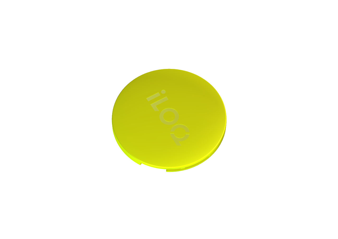 iLOQ S5 Farbkappe limone für Schlüssel K5S