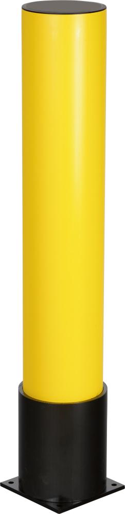 dancop Poller Modell BRAVO H1200xD200 mm gelb mit drehbarer Manschette