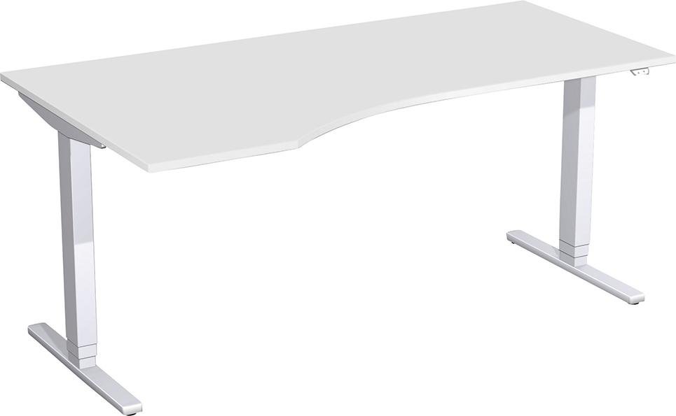 Geramöbel Hubtisch C-Fuß Flex Licht links 1800x800/1000, 650-1250