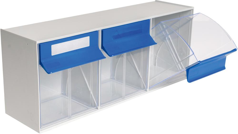 Hünersdorff MultiStore Riegel Nr. 3 hochschlagfest Kunststofflichtgrau