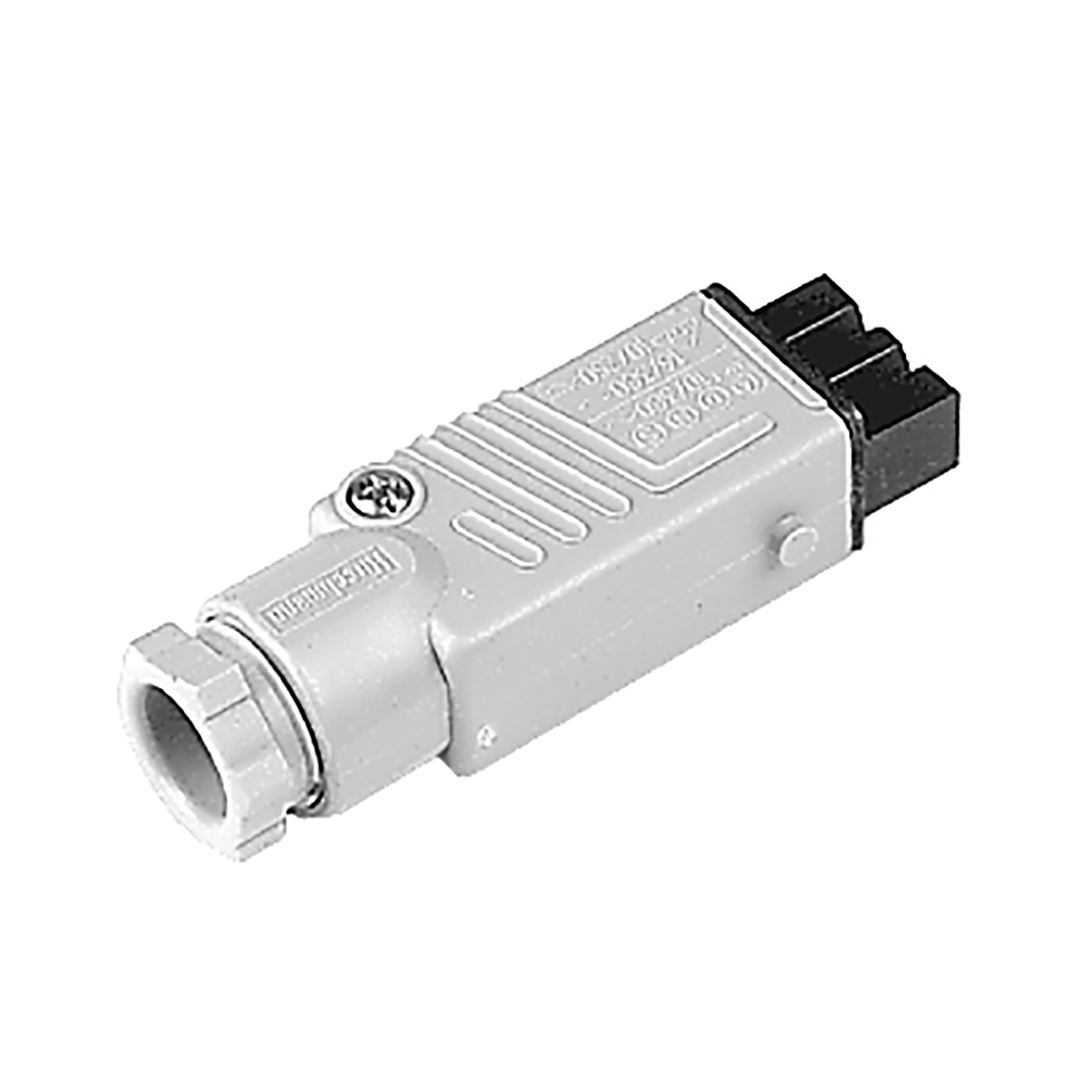 Elero Hirschmannkupplung STAS 3 (grau) mit Bügel OHNE Stecker