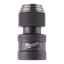 Milwaukee Bitadapter SHOCKWAVE 50 mm 1/2" Vierkant auf 1/4" Sechskant