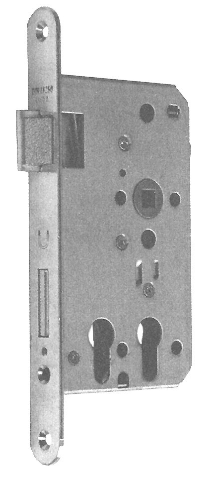BEVER Doppelzylinderschloss 1016 P,PZ72/9,D32/65,F24x235rd,ER,DR