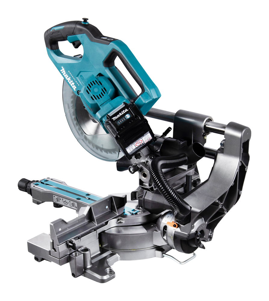 Makita Akku-Kapp- und Gehrungssäge LS002G 40V max. (ohne Akku, ohne Ladegerät) inkl. AWS Funk-Adapter
