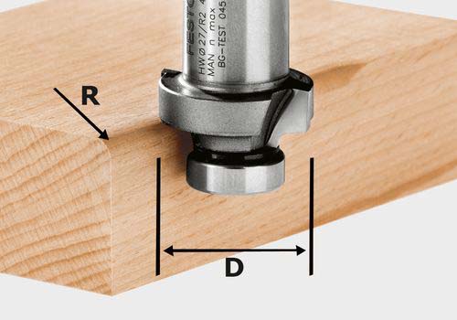 Abrundfräser HW R2-OFK 500