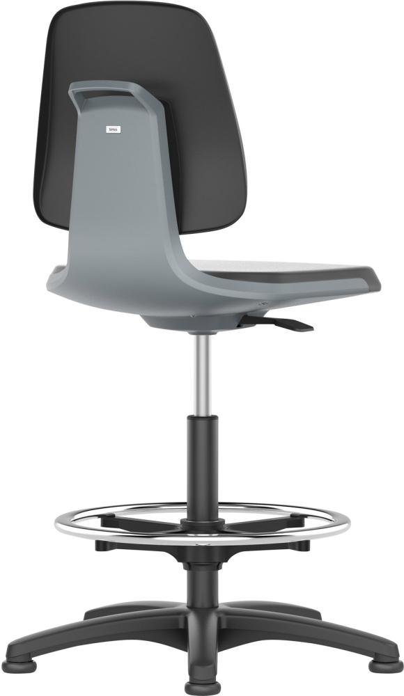 bimos Bimos Arbeitsstuhl Labsit 3, PU anthrazit Sitzhöhe 520-770 mm