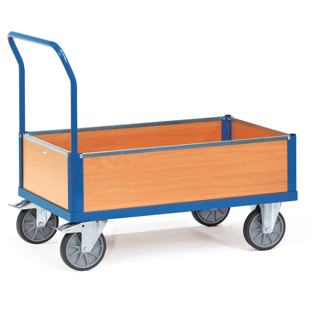 Fetra Kastenwagen 2562 600 kg 4 Holzwände 1000x640 mm TPE-Bereifung