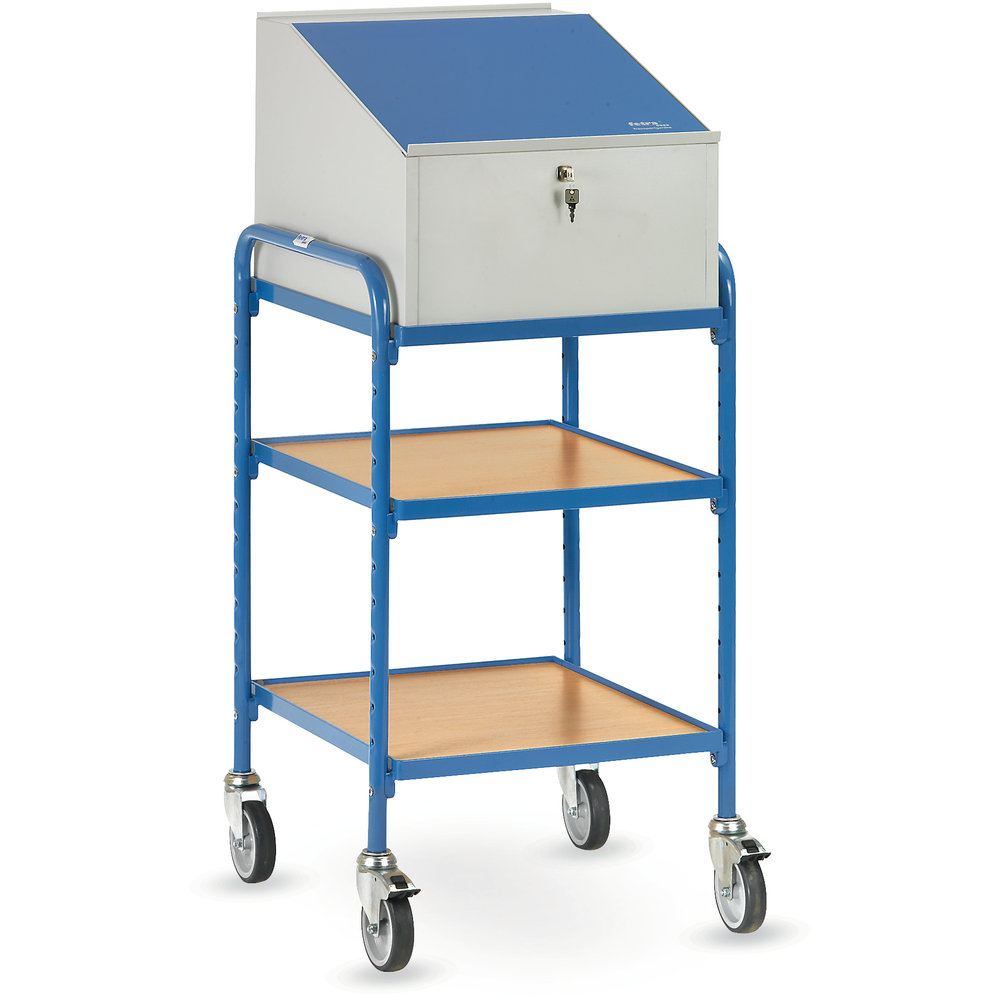 Fetra Rollpult 5844 mit Schreibpultaufsatz 500x600mm Tragkraft 150kg
