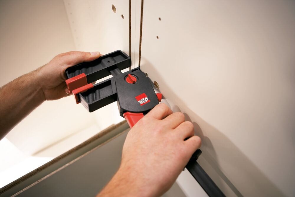 Bessey Einhandzwinge DuoKlamp DUO65-8 650x85mm Spannen und Spreizen bis 1.200 N