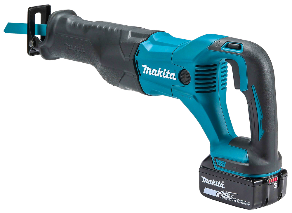 Makita Akku-Reciprosäge DJR186RT 18V 5.0 Ah Akku Schnellladegerät Transportkoffer