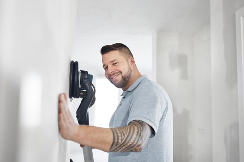 Anwendungsbild Langhalsschleifer PLANEX LHS 2-M 225 EQ