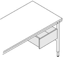 Rocholz Stahl-Schublade B 460 X T 490 X H 200 mm