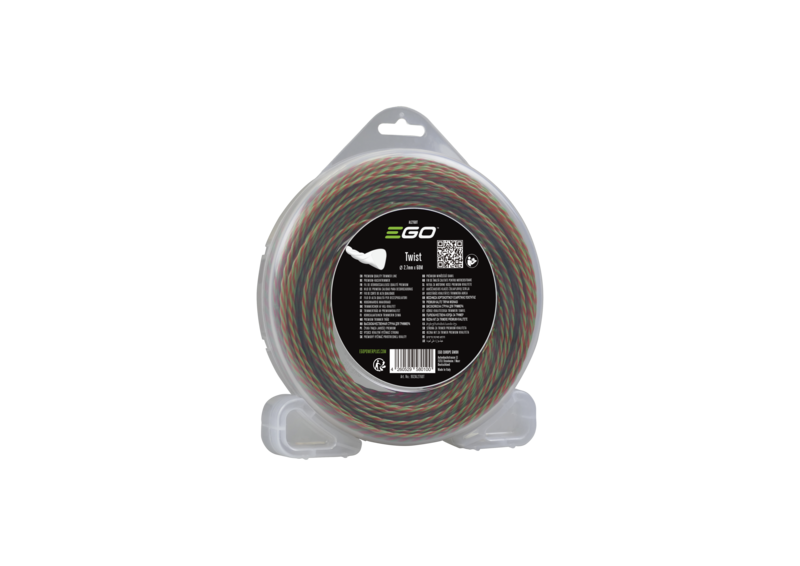 EGO AL2760T Trimmerfaden 2,7mm 60m gedreht geräuscharm