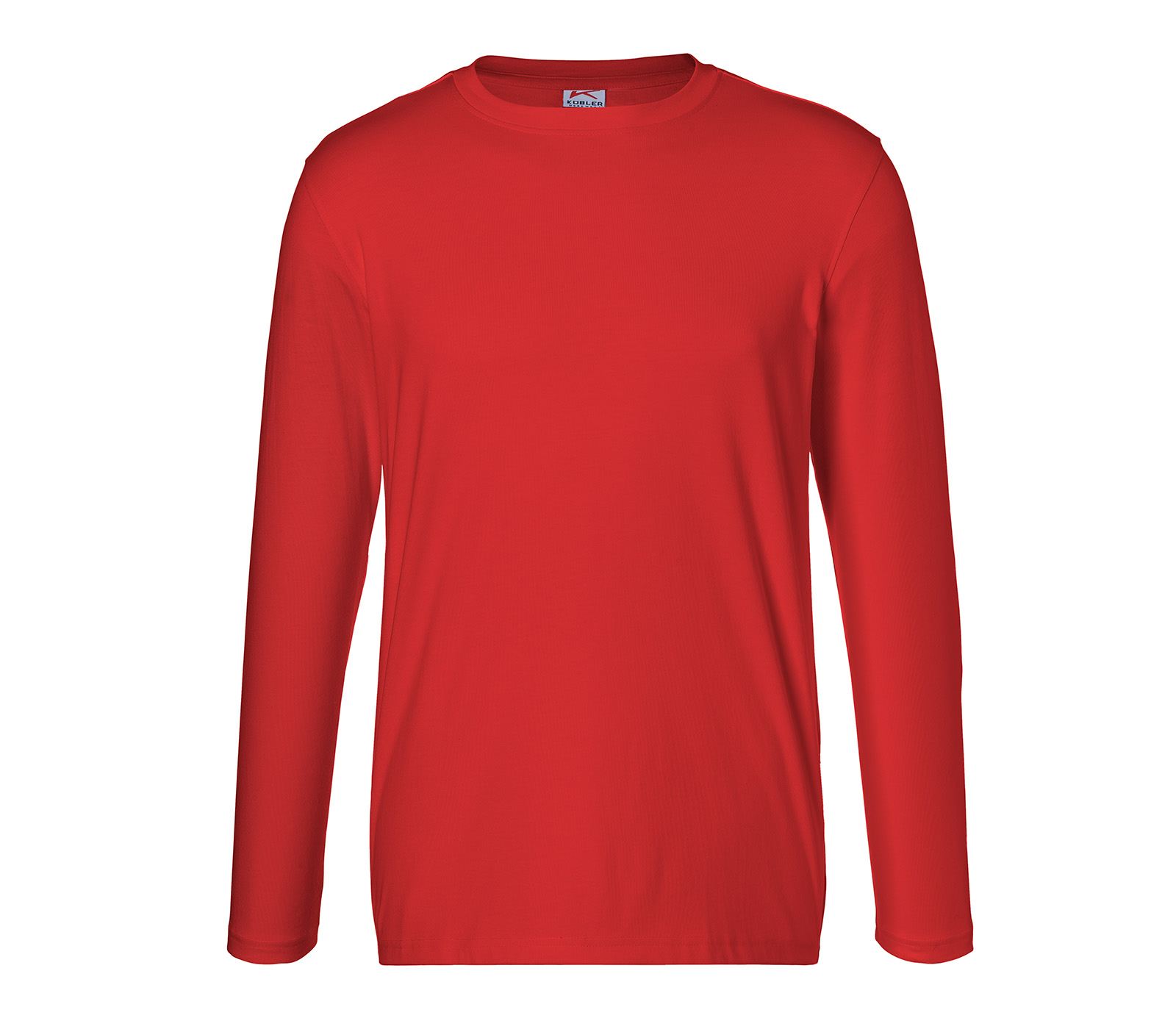 KÜBLER SHIRTS Longsleeve mittelrot  5025 6240-55-XXL