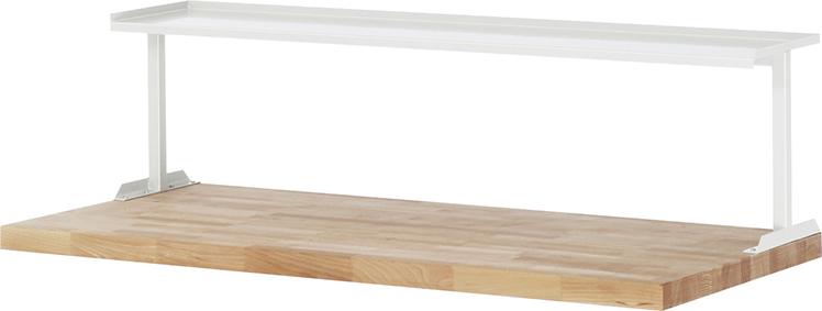RAU Stahlblechablage B2000xT300xH375mm 3-seitiger Abrollrand