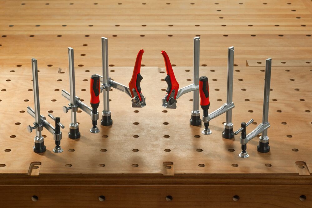 Bessey Werkbank-Adapter TW16AW19 für 16mm Bolzen und 19mm Lochsystem