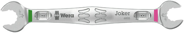 6005 Joker Double open end wrench, 8 x 9 x 122.2 mm, Schraubenschlüssel