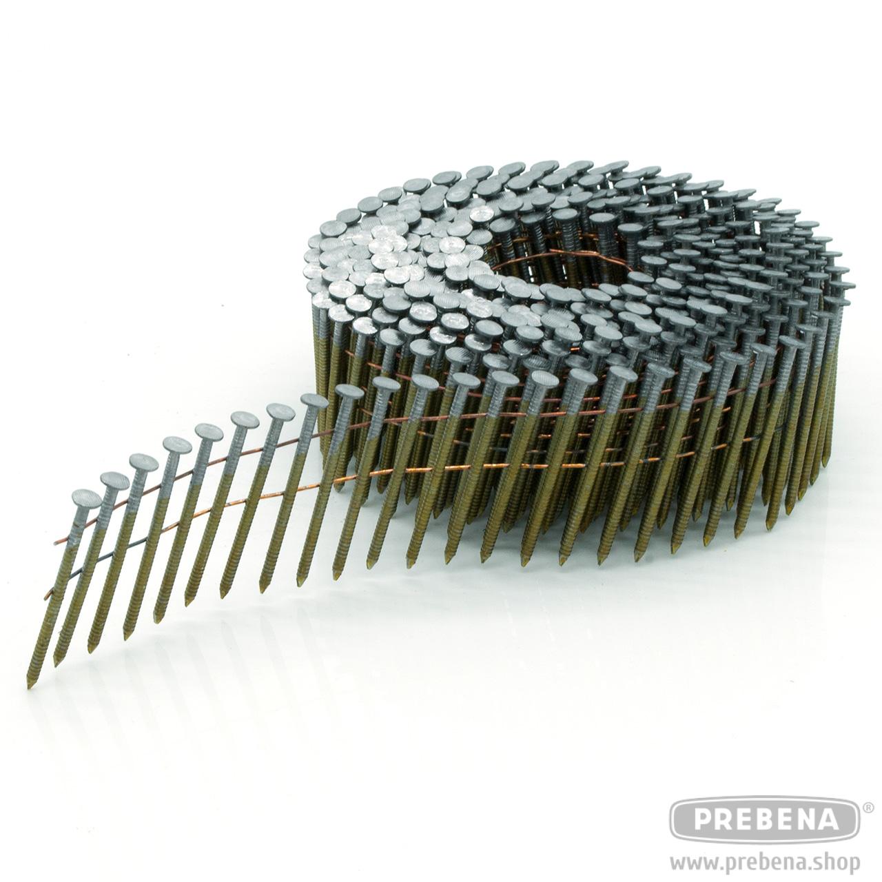 Prebena CNF21/32BKRI Coilnägel blank Ringschaft 32mm