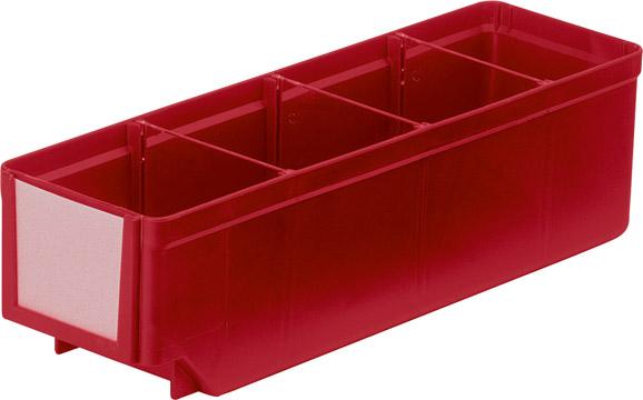 LA-KA-PE Regalkasten für Fachbodenregale, rot