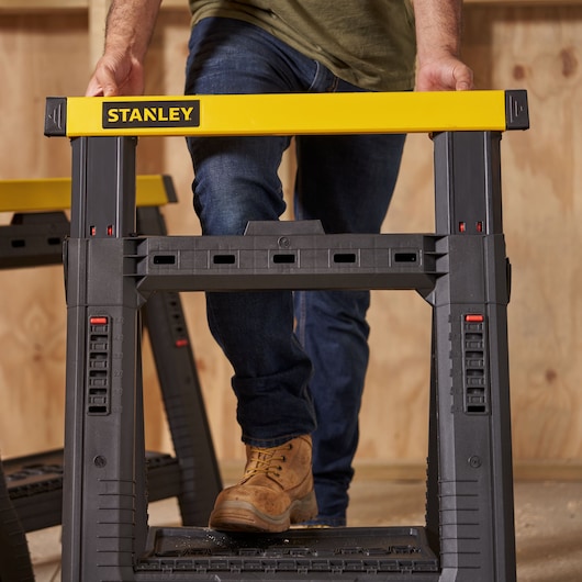 Stanley Unterstellbock Vario Paar STST1-70559 Höhenverstellbar Breitenverstellbar 450kg