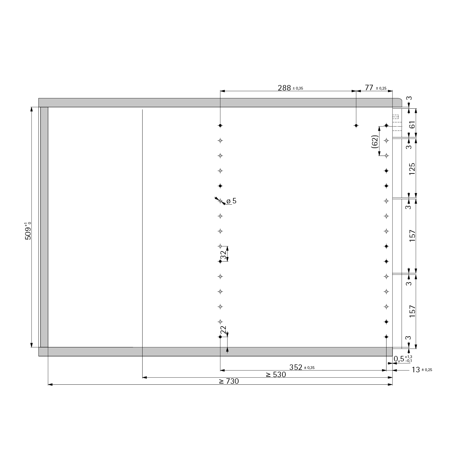 Maßzeichnung 1 Maßzeichnung 1