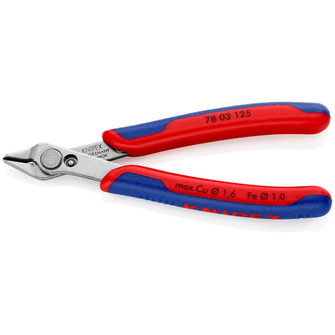 Knipex Electronic Super Knips® 78 03 125 Präzisionszange 125 mm INOX-Stahl