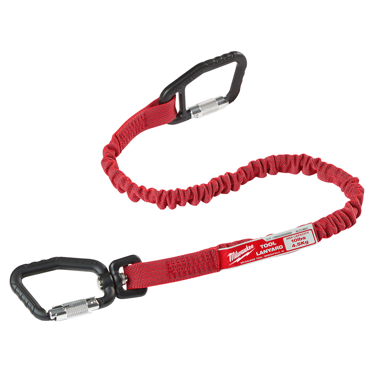 Milwaukee Werkzeug-Sicherungsgurt Quick-Connect 4,5 kg Rot