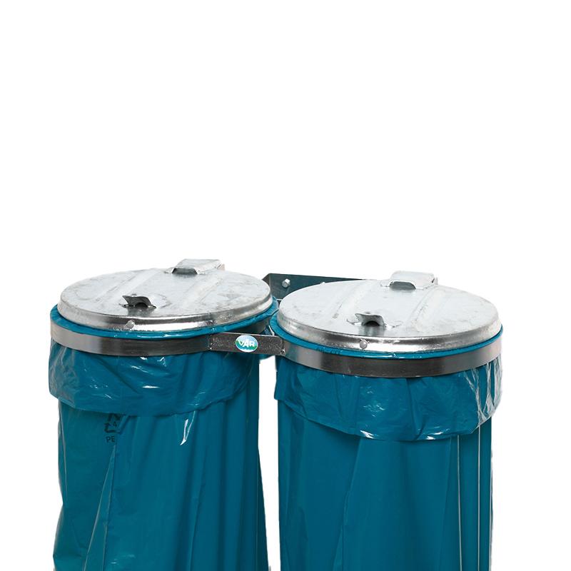 Abfallsammler ME-Deckel doppel Wandbef. verz. VAR