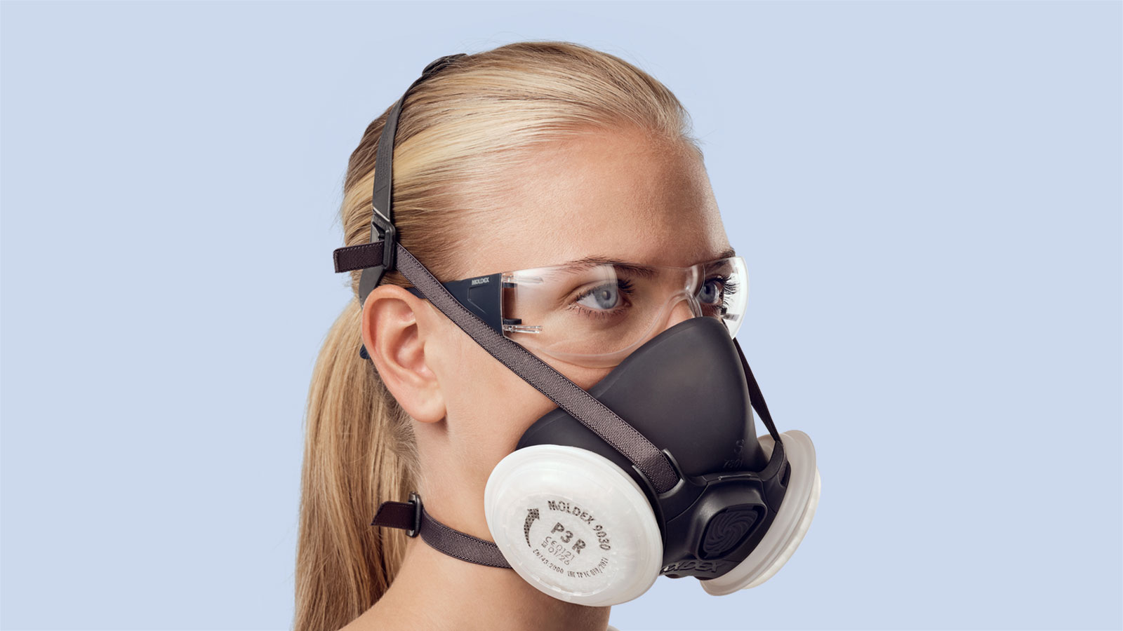 Moldex ADAPT 2K Schutzbrille 140001 MaskFit Antibeschlag