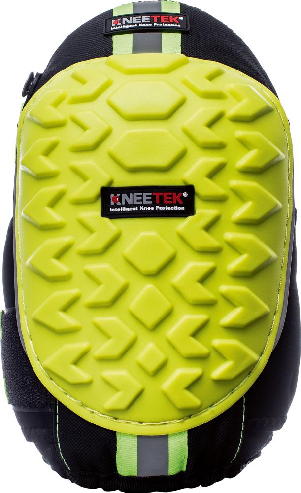 Kneetek Knieschoner HiVis schwarz/gelb