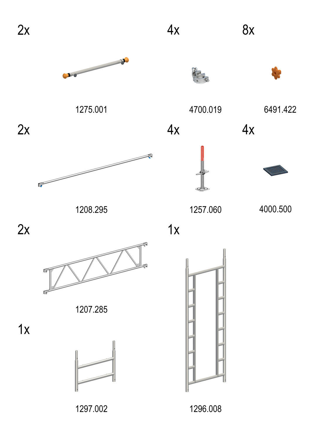 Layher Uni Standard mit Erweiterung-Set Product picture