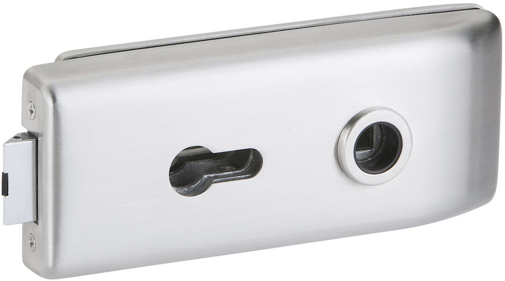 HERMAT Ganzglastürschloss 6023,PZ,8mm,F1,FlüFA