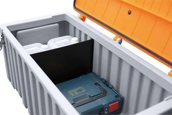 CEMO Trennwand B370xT540 mm für CEMbox 150 l