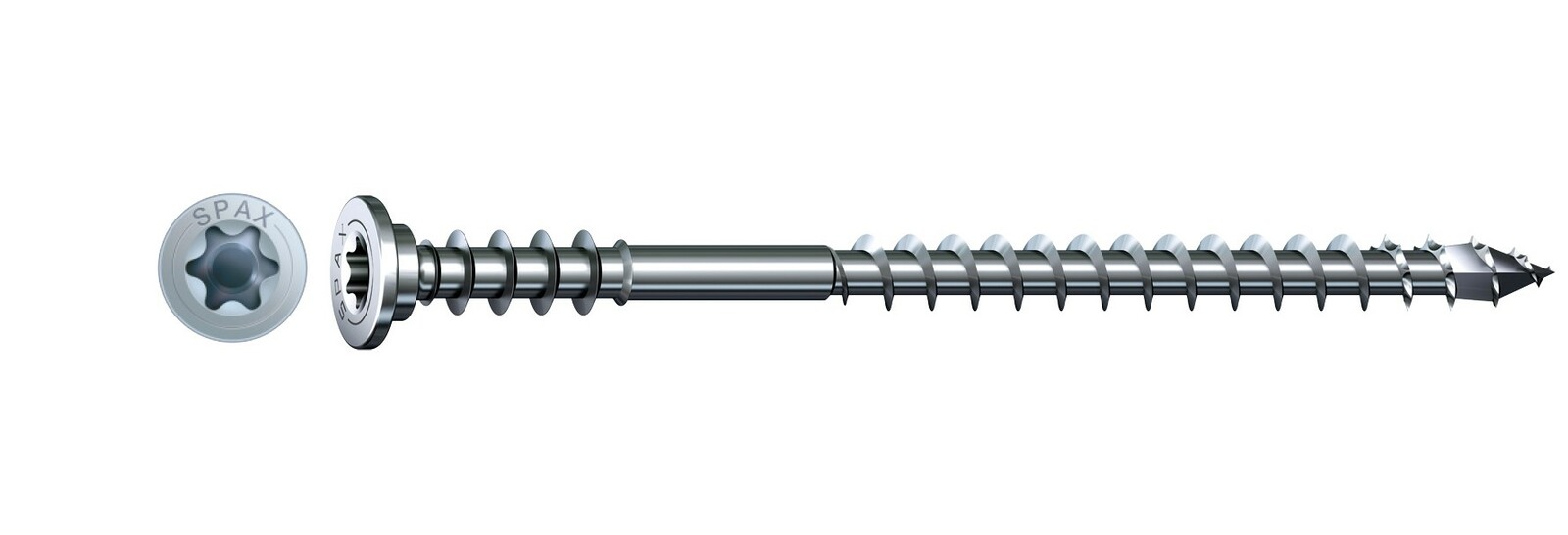 SPAX Justierschraube Flachkopf T-Star Plus Halterillen 4CUT WIROX