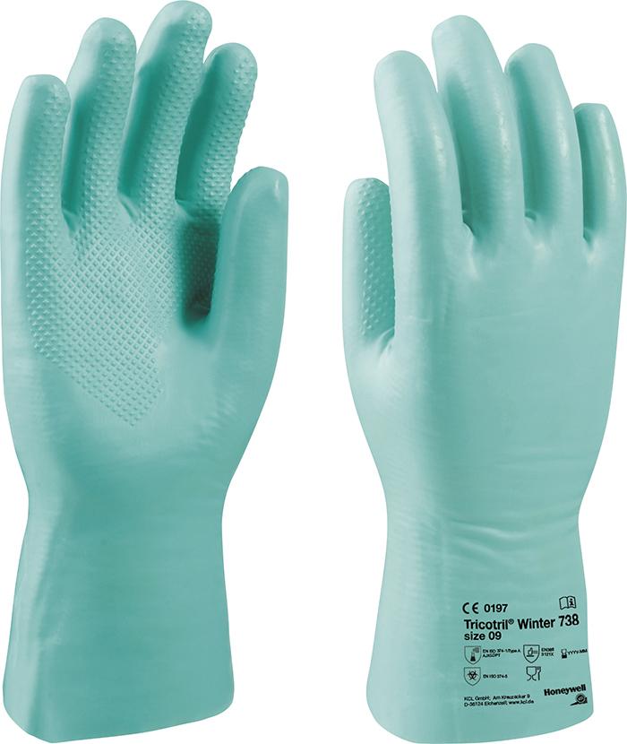KCL Chemikalienschutzhandschuh Tricotril® Winter 738