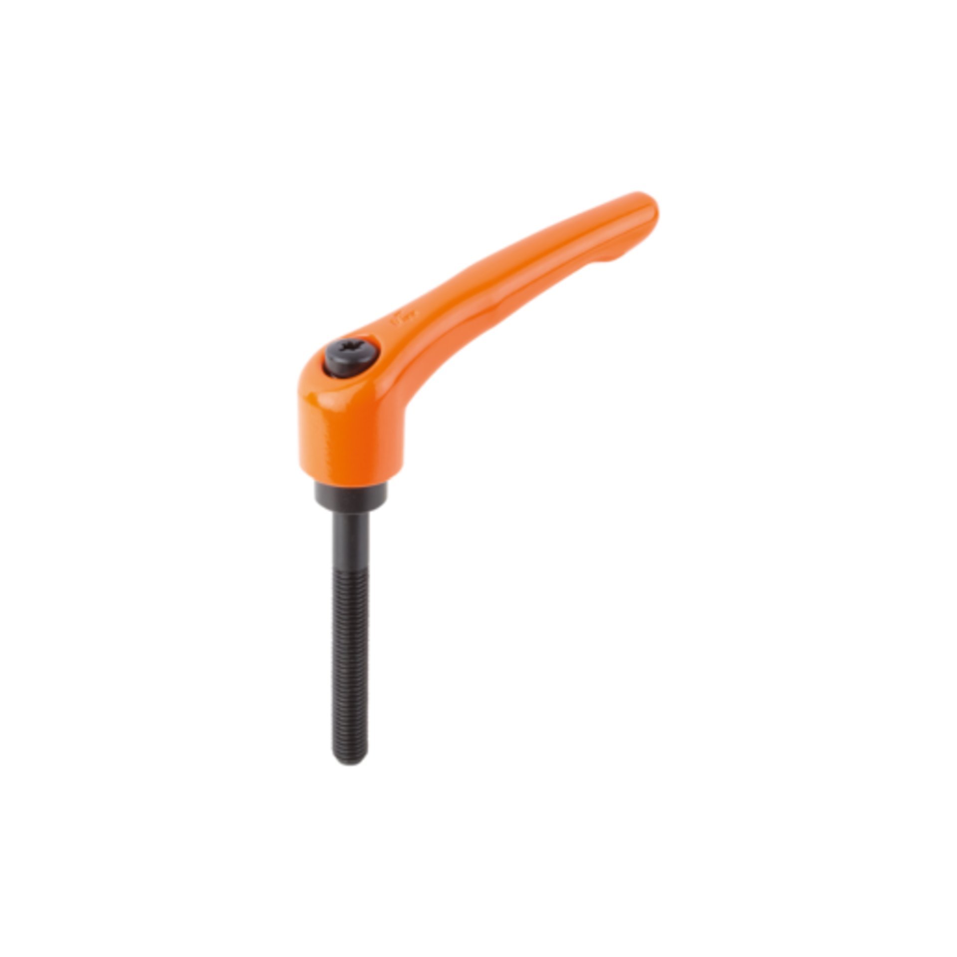 Kipp Klemmhebel Gr. 3 M 10x60 Zink, Orange