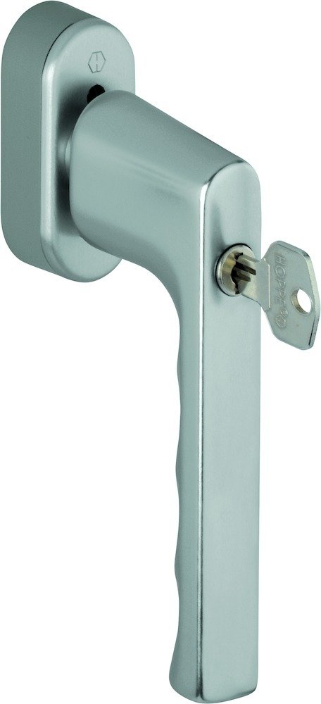 HOPPE Fenstergriff 0700S/UD9020,abschl.,ov.,7/32-42,F9, VE10