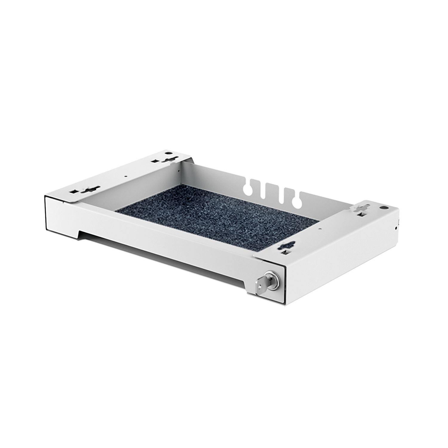 HETTICH SmarTray Stahl 50 mm mit Kassette (Einzelverpackung), weiß
