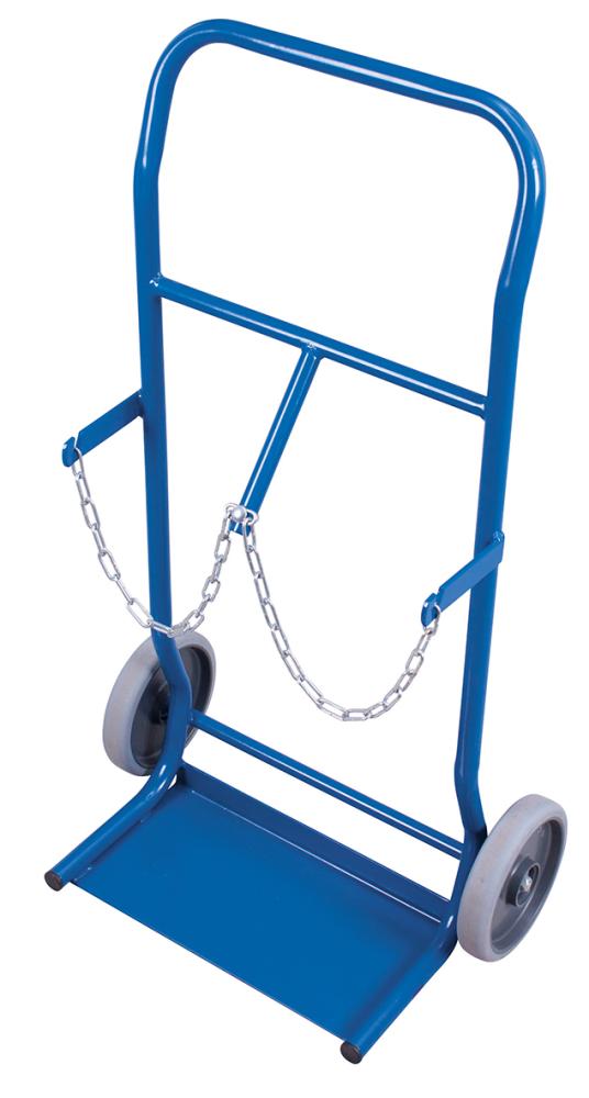VARIOfit Stahlflaschenkarre 50 kg 2x10 l Gummiräder VarioFit