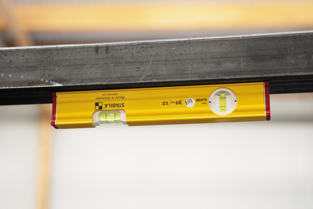 Stabila Wasserwaage Type 80 ASM 180cm mit Seltenerd-Magnetsystem
