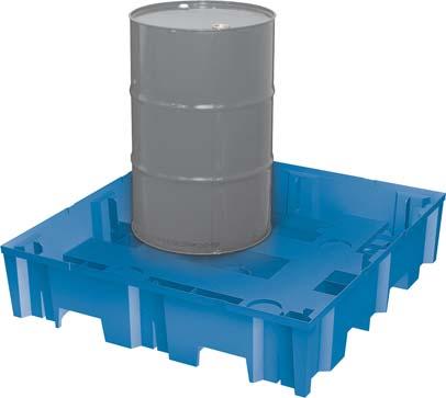 asecos Auffangwanne, aus Polyethylen