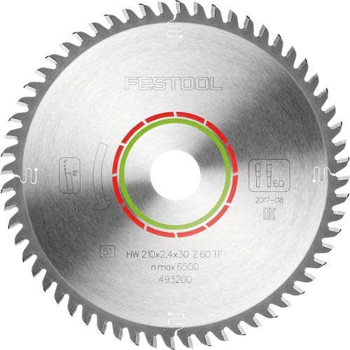 Kreissägeblatt HW 210x2,4x30 TF60 LAMINATE/HPL