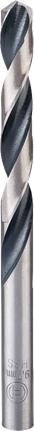 Bosch HSS Twist Drill Bit PointTeQ 9.7mm for metal drilling.