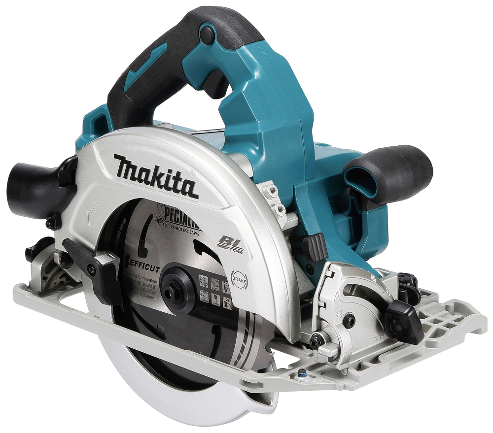 Makita Akku-Handkreissäge DHS782ZJ 2x18V LXT bürstenlos 62,5mm Schnitttiefe im MAKPAC