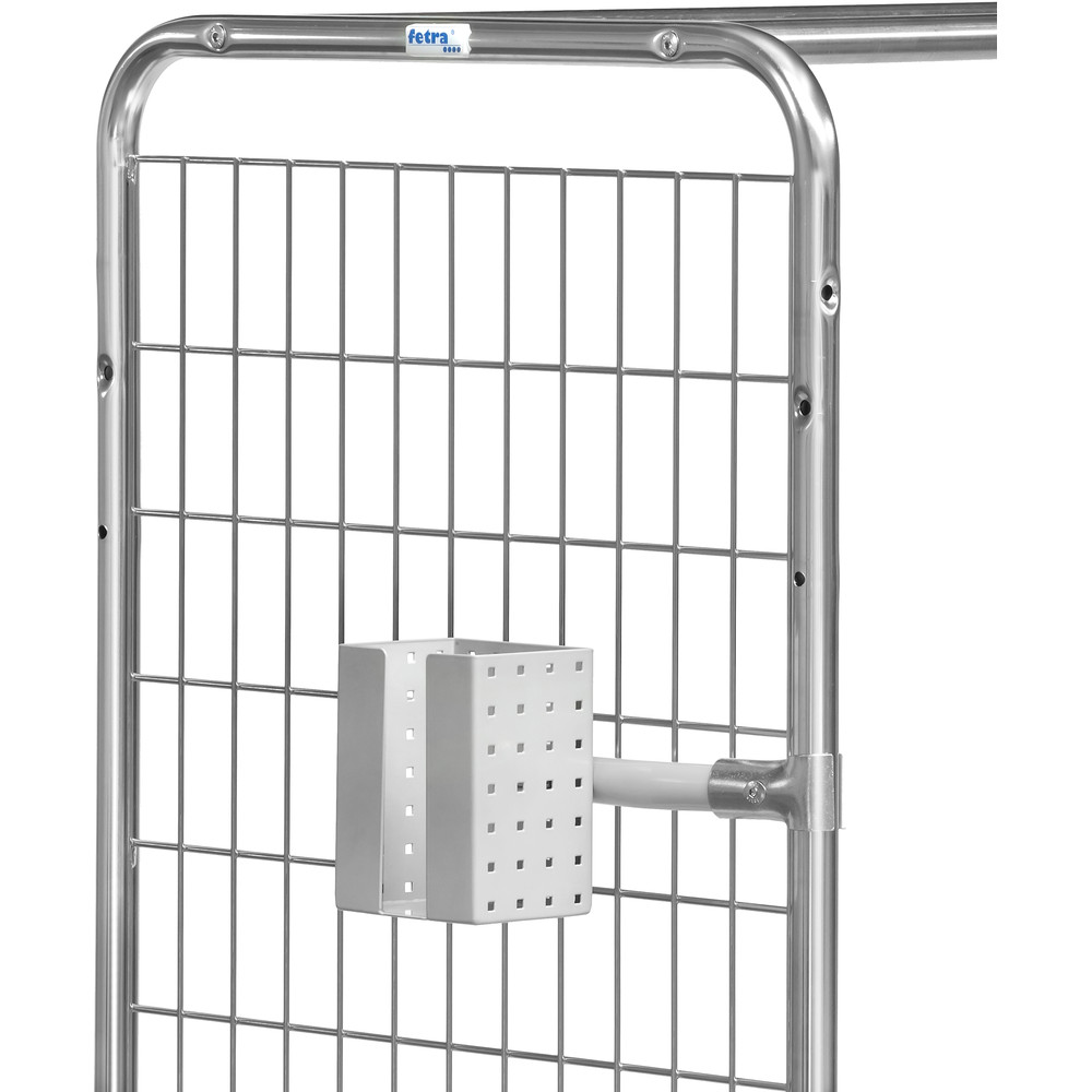 Fetra Scannerhalterung 1392 Stahlblech lichtgrau Scanneraufnahme 120x87x150mm